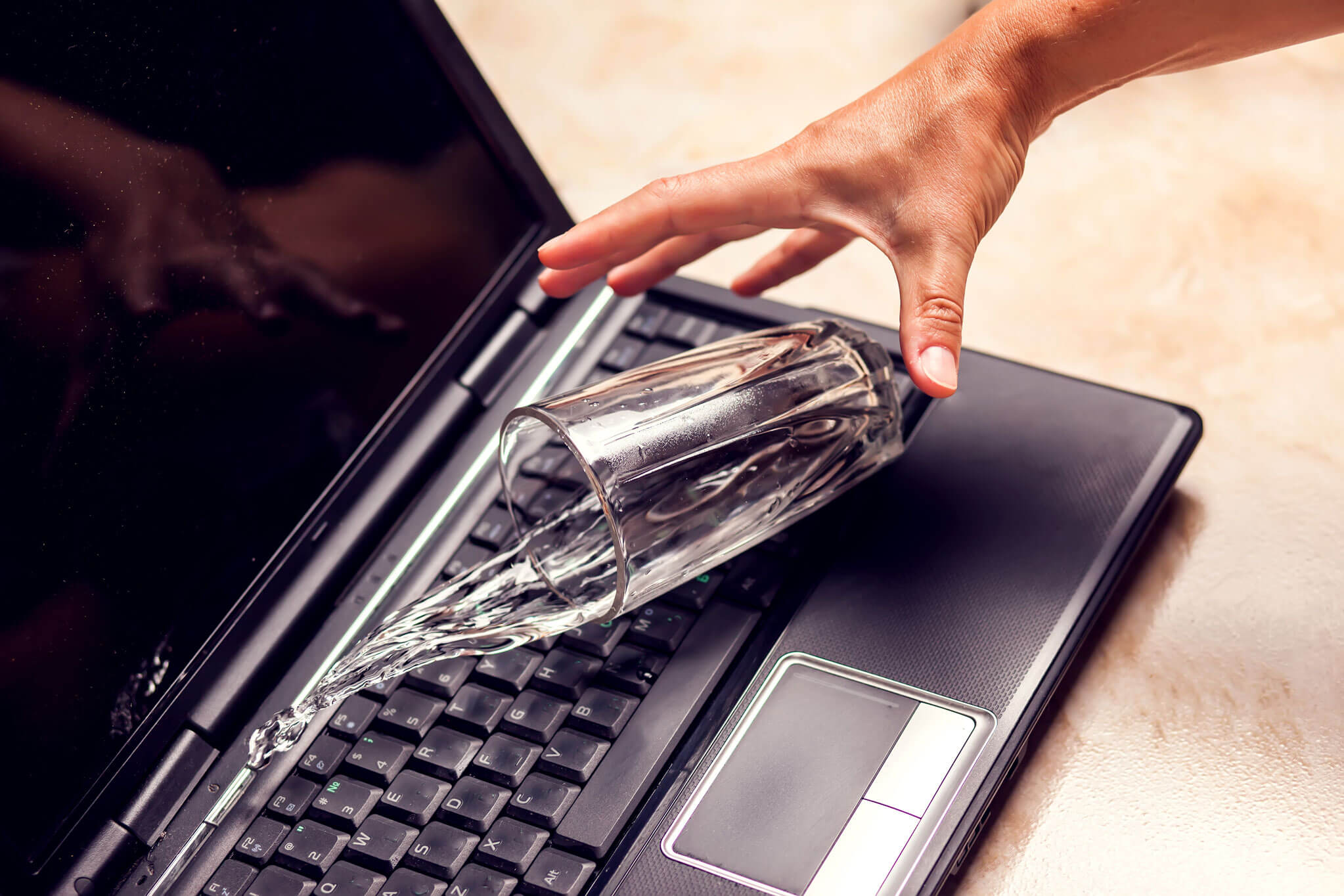 Ecran casse ordinateur portable à Lyon